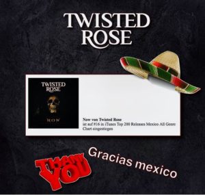 Twisted Rose rocken Mexiko!