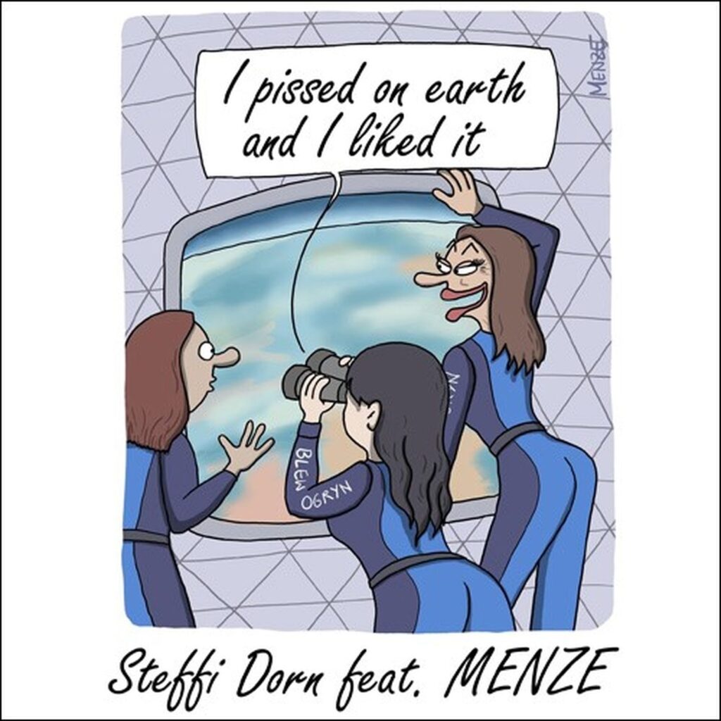 Cover von Steffi Dorn (feat. Menze) – „I pissed on earth and I liked it“